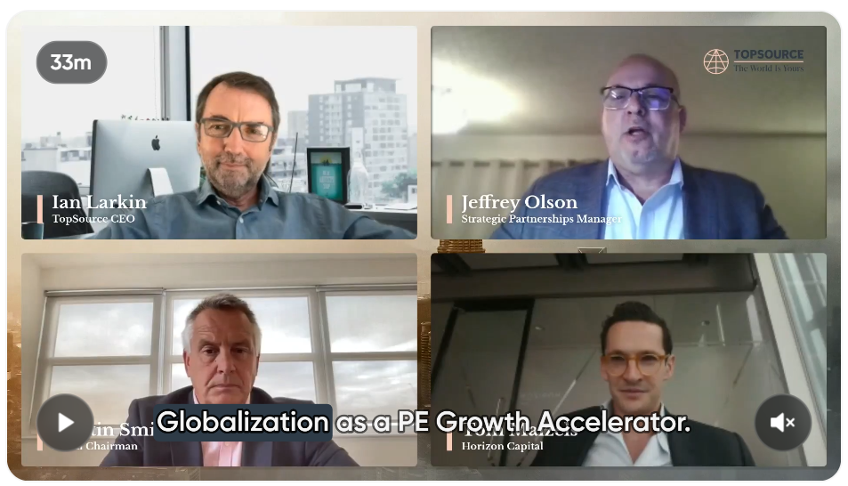 Globalisation as a Private Equity Growth Accelerator
