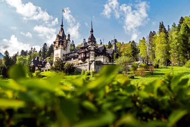 Peles Castle in Sinaia, Romania