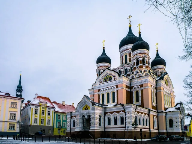 Alexander Nevsky Cathedral in Tallinn Old Town, Estonia