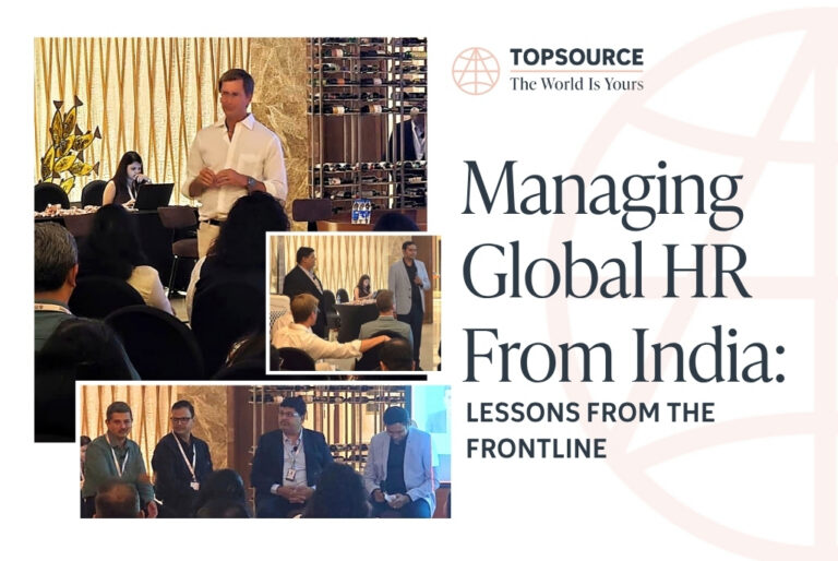Managing Global HR from India